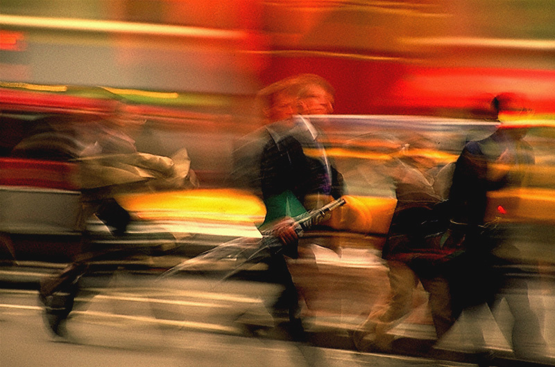 Wall Street blur