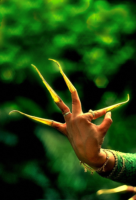 dancers hand Bangkok